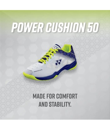 Yonex Power Cushion 50 (White/Blue) d'Europe débarque