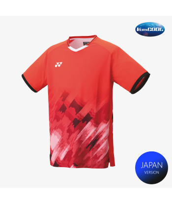 Yonex Men's Game Shirts 10581 (Flash Orange) livraison gratuite