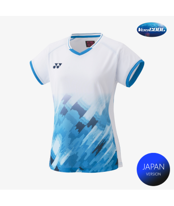 Yonex Women's Game Shirts 20783 (White) Les magasins à Paris et en Île-de-France