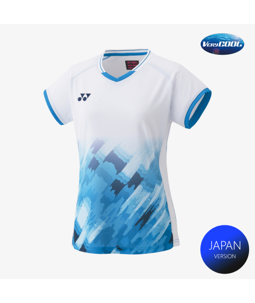 Yonex Women's Game Shirts 20783 (White) Les magasins à Paris et en Île-de-France