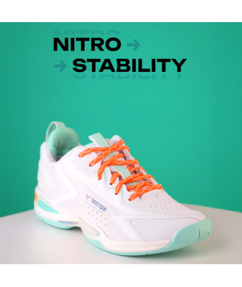 Victor A970NITROLITE AG (White/Brook Green) les muscles