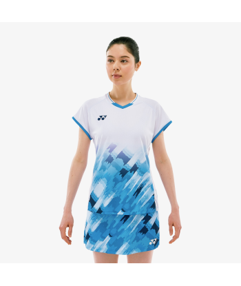 Yonex Women's Game Shirts 20783 (White) Les magasins à Paris et en Île-de-France