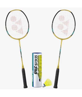 Yonex Nanoflare 001 Feel (Gold) Combo Set (250) livraison et retour toujours gratuits