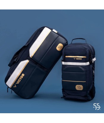 Victor 55th Anniversary Edition BR9012 Badminton Tennis Racket Backpack (Navy) vente chaude votre 