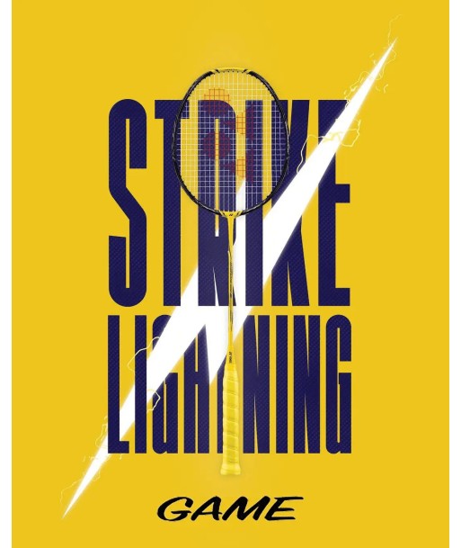 Yonex Nanoflare 1000 Game (Lightning Yellow) Pre-Strung Pour