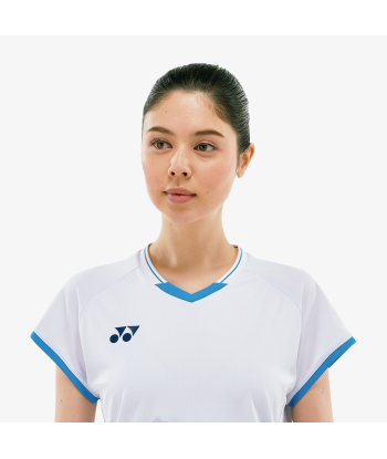 Yonex Women's Game Shirts 20783 (White) Les magasins à Paris et en Île-de-France