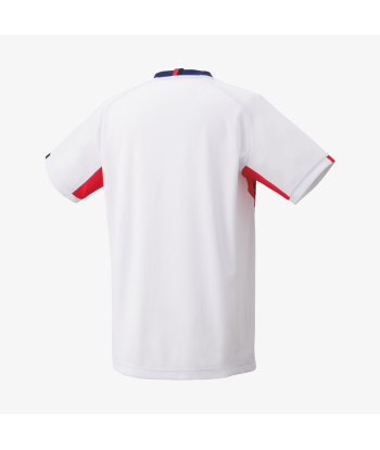 Yonex Men's Game Shirts 10593 (White) pas cher 