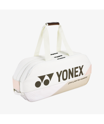 Yonex BA92431WSB (Sand Beige) 6pk Pro Tournament Badminton Tennis Racket Bag - PREORDER Toutes les collections ici