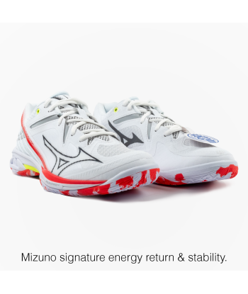 Mizuno Wave Claw 3 (White) à prix réduit toute l'année