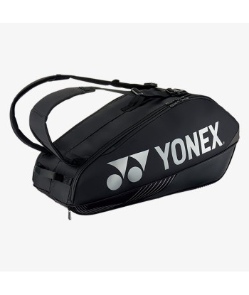 Yonex BAG92426BK (Black) 6pk Pro Badminton Tennis Racket Bag 2024