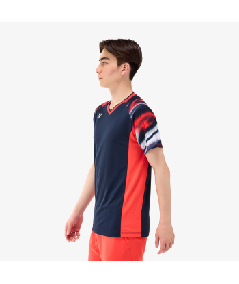 Yonex Men's Game Shirts 10577 (Navy Blue) à prix réduit toute l'année