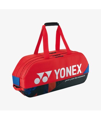 Yonex BAG92431WSC (Scarlet) 6pk Pro Tournament Badminton Tennis Racket Bag livraison gratuite