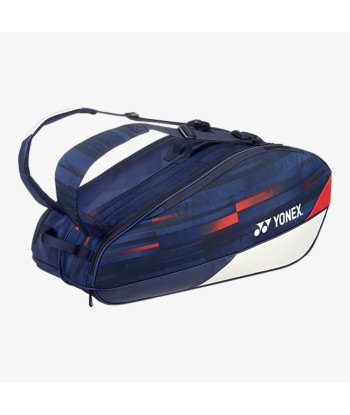 Yonex BAG26PALDWNR (White / Navy / Red) Limited Pro Badminton Tennis Racket 6pk Bag pas cher 