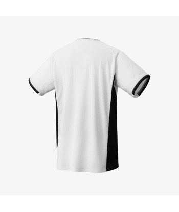 Yonex Men's Crew Neck Tournament Shirt 10566W (White) Les magasins à Paris et en Île-de-France