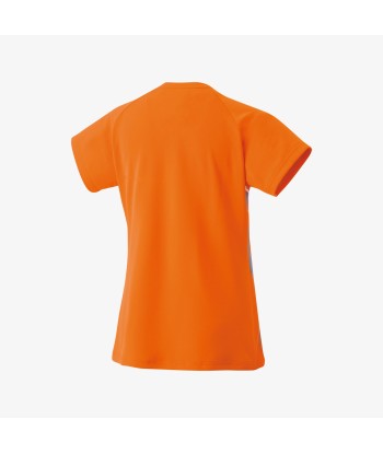 Yonex Women's Crew Neck Tournament Shirt 20771BOR (Bright Orange) pas cher 