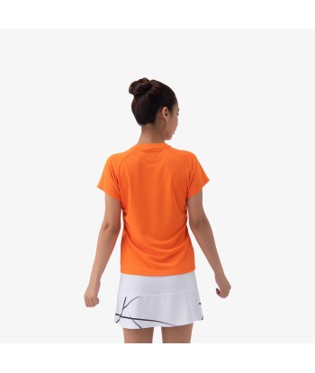 Yonex Women's Crew Neck Tournament Shirt 20771BOR (Bright Orange) pas cher 