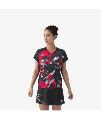 Yonex Women's Crew Neck Tournament Shirt 20771BK (Black) Vous souhaitez 