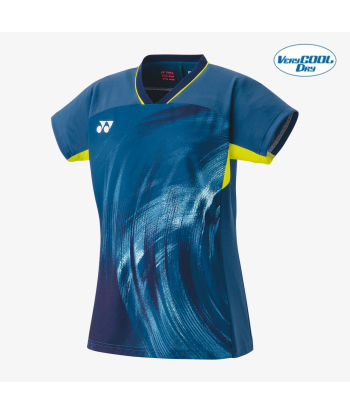 Yonex Women's Crew Neck Tournament Shirt 20769NSK (Night Sky) Comparez plus de prix