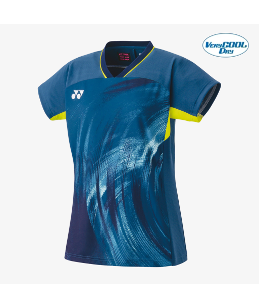 Yonex Women's Crew Neck Tournament Shirt 20769NSK (Night Sky) Comparez plus de prix