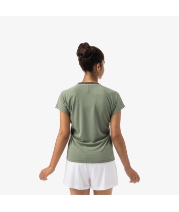 Yonex Women's Crew Neck Tournament Shirt 20769LOL (Light Olive) livraison gratuite