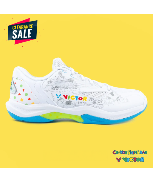 Victor x Crayon Shin Chan Court Shoes A39CS A (Bright White) Comment ça marche