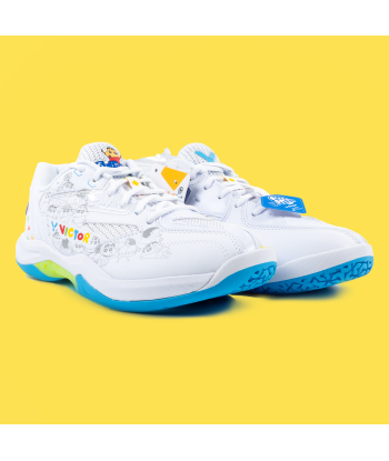 Victor x Crayon Shin Chan Court Shoes A39CS A (Bright White) Comment ça marche