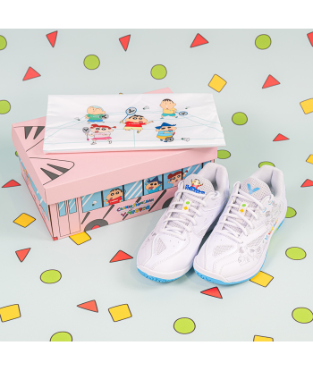 Victor x Crayon Shin Chan Court Shoes A39CS A (Bright White) Comment ça marche