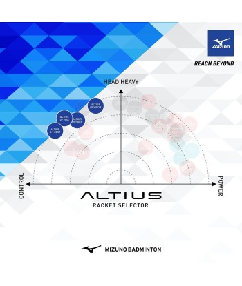 Mizuno Altius 08 (White/Blue) livraison gratuite