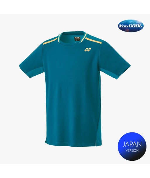 Yonex Men's Crew Neck Shirts 10559 (Blue Green) Comparez et commandez 