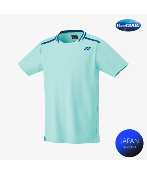 Yonex Men's Crew Neck Shirts 10559 (Cyan) pas cher 