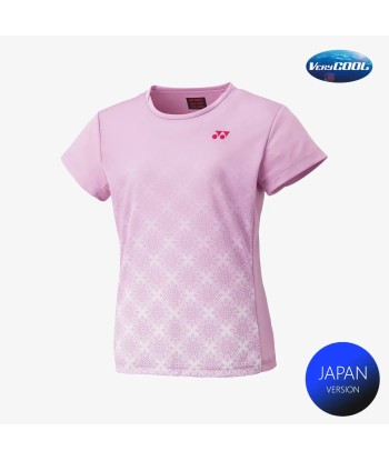 Yonex Women's Crew Neck Tournament Shirts 20738 (Mist Pink) le des métaux précieux