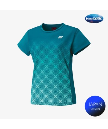 Yonex Women's Crew Neck Tournament Shirts 20738 (Teal Blue) la livraison gratuite