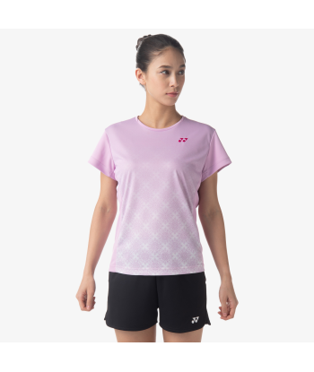 Yonex Women's Crew Neck Tournament Shirts 20738 (Mist Pink) le des métaux précieux