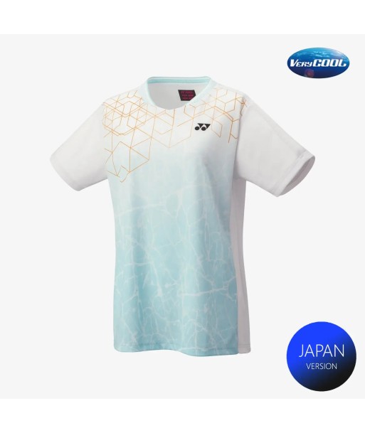 Yonex Women's Crew Neck Tournament Shirts 20814 (White) Comment ça marche