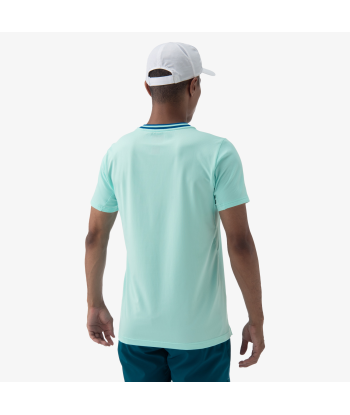 Yonex Men's Crew Neck Shirts 10559 (Cyan) pas cher 