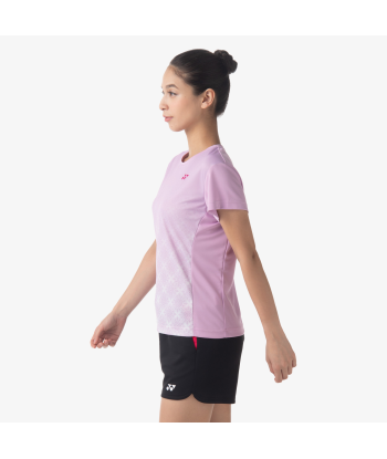 Yonex Women's Crew Neck Tournament Shirts 20738 (Mist Pink) le des métaux précieux