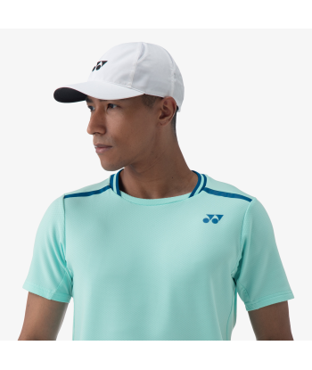 Yonex Men's Crew Neck Shirts 10559 (Cyan) pas cher 