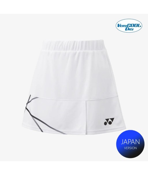 Yonex Women's Skirt 26127 (White) Paris Déstockage Promo