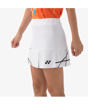 Yonex Women's Skirt 26127 (White) Paris Déstockage Promo