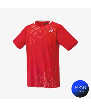 Yonex Men's Crew Neck Shirt 10602 (Sunset Red) en linge