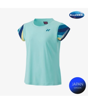 Yonex Women's Crew Neck Shirt 20754 (Cyan) de la marque