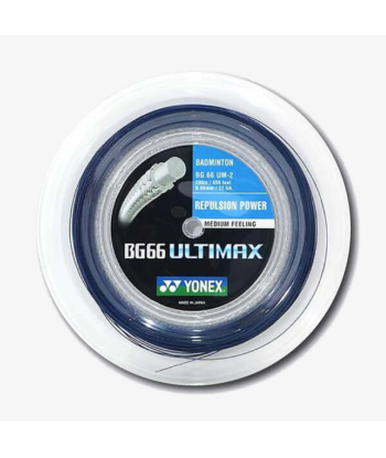 Yonex BG 66 Ultimax 200m Badminton String (Pearl Navy) en linge