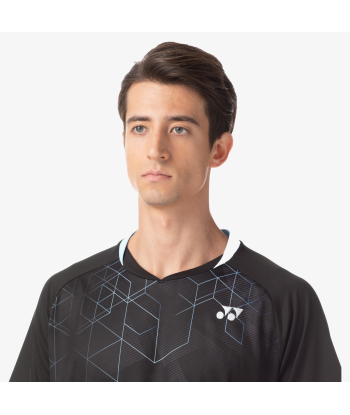 Yonex Men's Crew Neck Shirt 10602 (Black) acheter en ligne