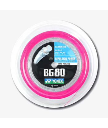 Yonex BG 80 200m Badminton String (Neon Pink) votre restaurant rapide dans 