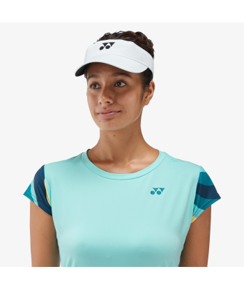 Yonex Women's Crew Neck Shirt 20754 (Cyan) de la marque