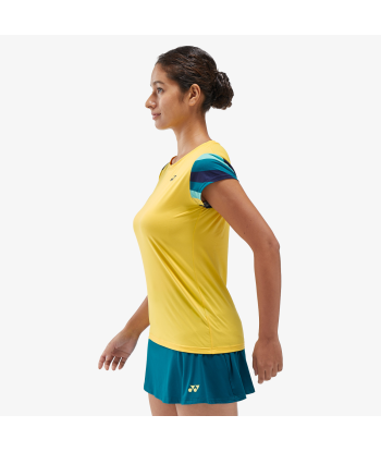 Yonex Women's Crew Neck Shirt 20754 (Soft Yellow) de l' environnement