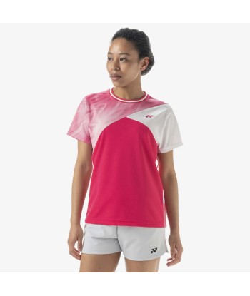 Yonex Women's Tournament Shirts 20736 (Bright Pink) Dans la société mordern