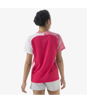 Yonex Women's Tournament Shirts 20736 (Bright Pink) Dans la société mordern