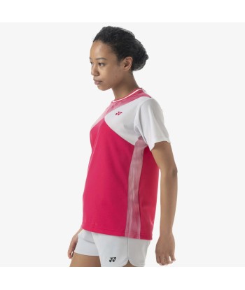 Yonex Women's Tournament Shirts 20736 (Bright Pink) Dans la société mordern