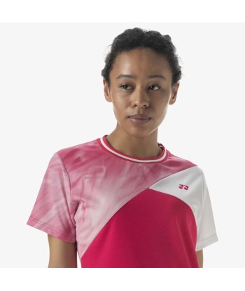 Yonex Women's Tournament Shirts 20736 (Bright Pink) Dans la société mordern